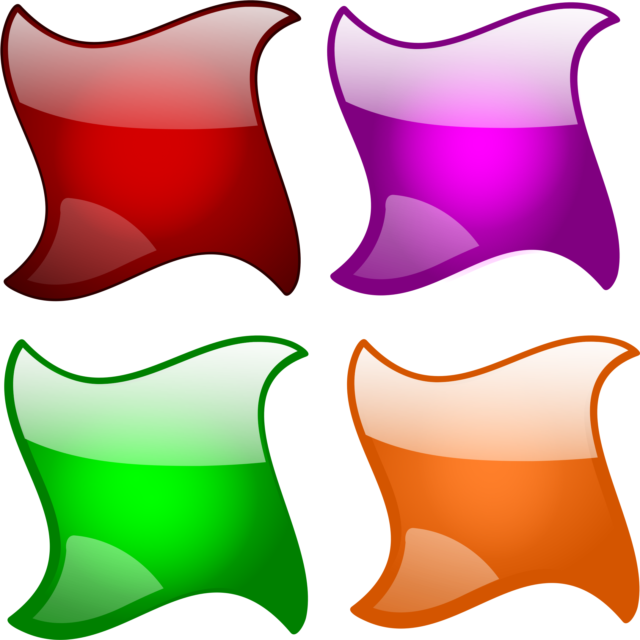 Big Image - Shapes Clip Art (2369x2400)