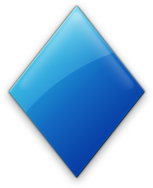 Blue Diamond Shape Clip Art - Light Blue Diamond Shape (420x420)