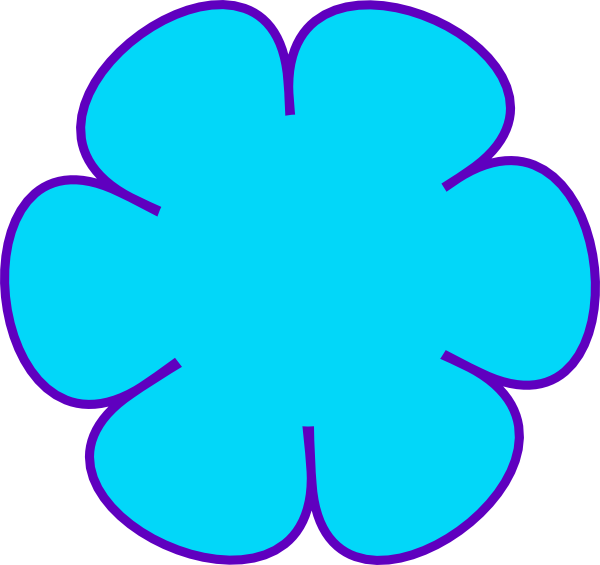 Free Flower Shapes Cliparts, Download Free Clip Art, - Flower Shapes Clip Art (600x565)