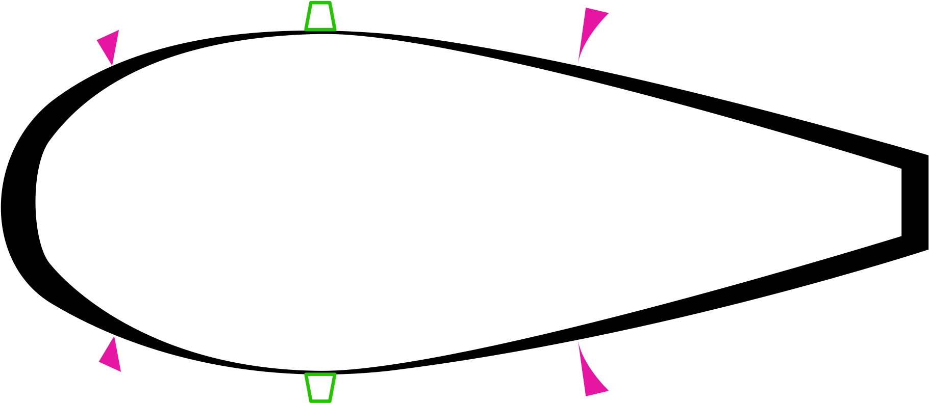 File - Teardrop - Teardrop Shape (2000x954)