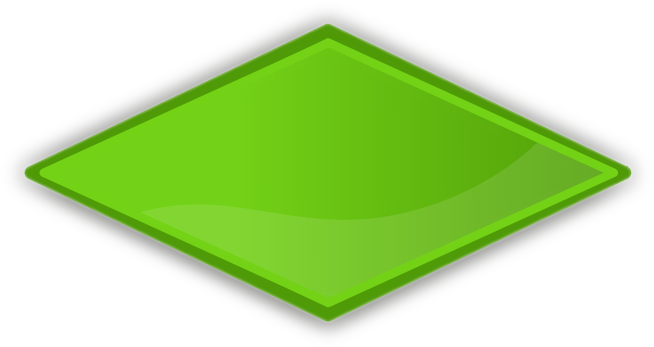 Green Diamond Clip Art - Green Diamond Clip Art (654x347)