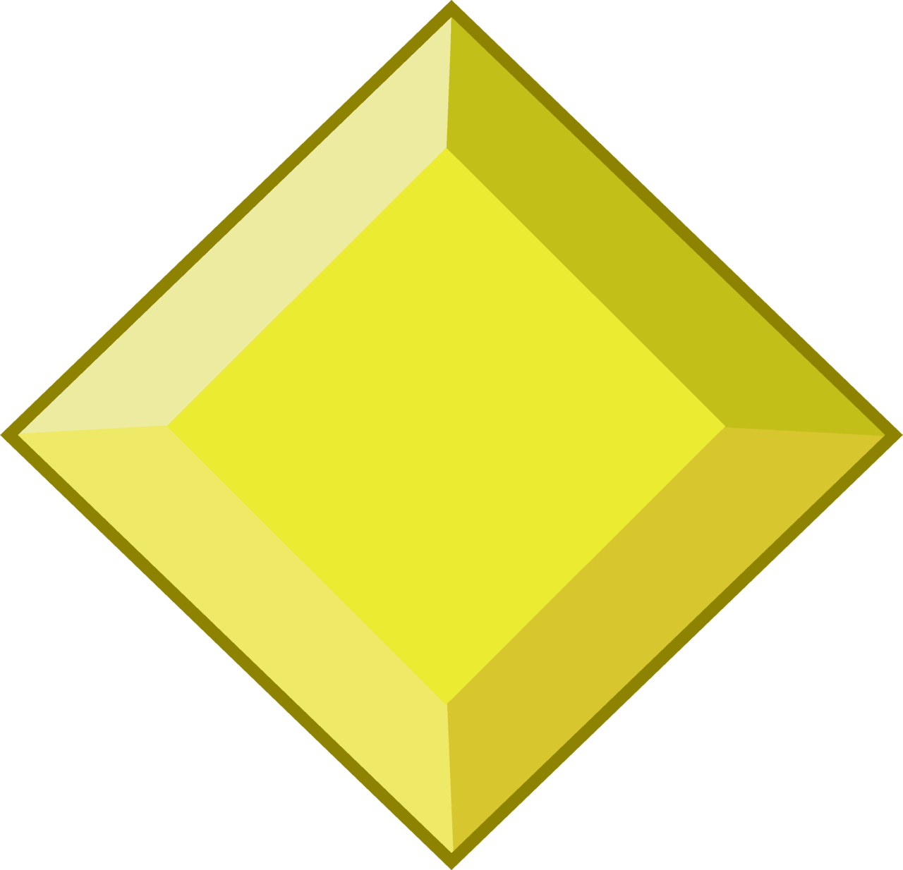 Diamond Clip Art Shapes Free - Yellow Foam Paper (3524x3397)