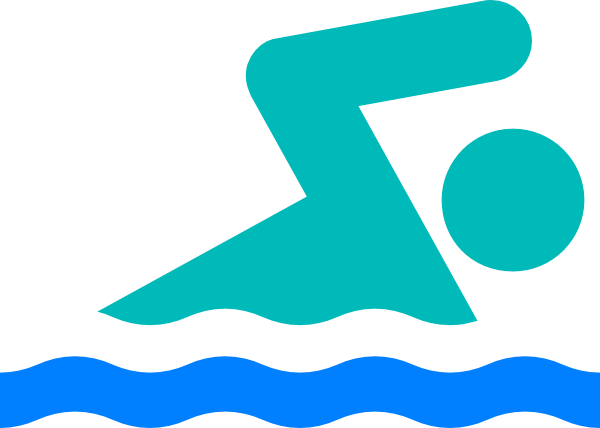 Swimming Clipart (600x428)