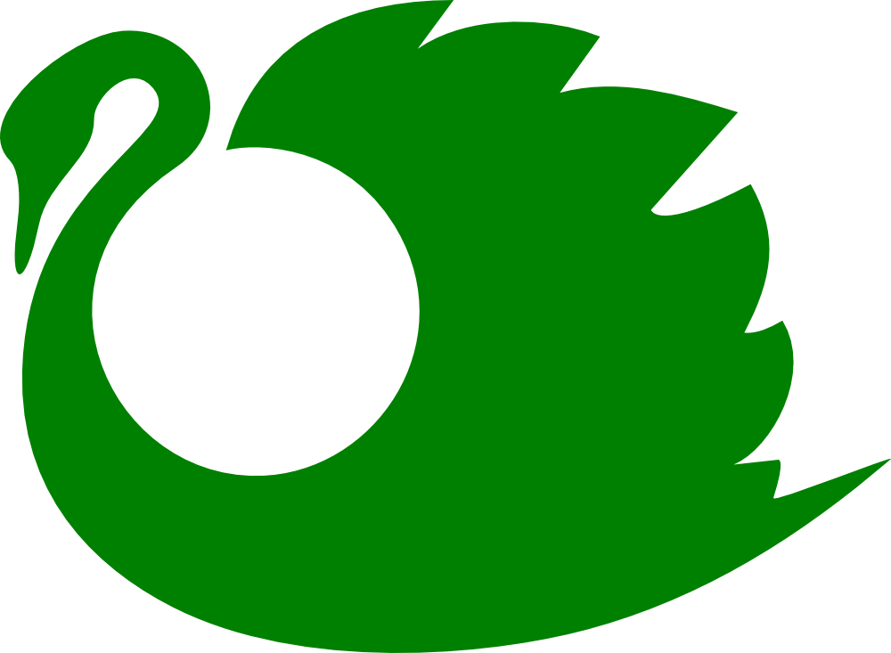 Swan Clip Art Free Vector 4vector - Swan Clip Art Free Vector 4vector (1000x733)