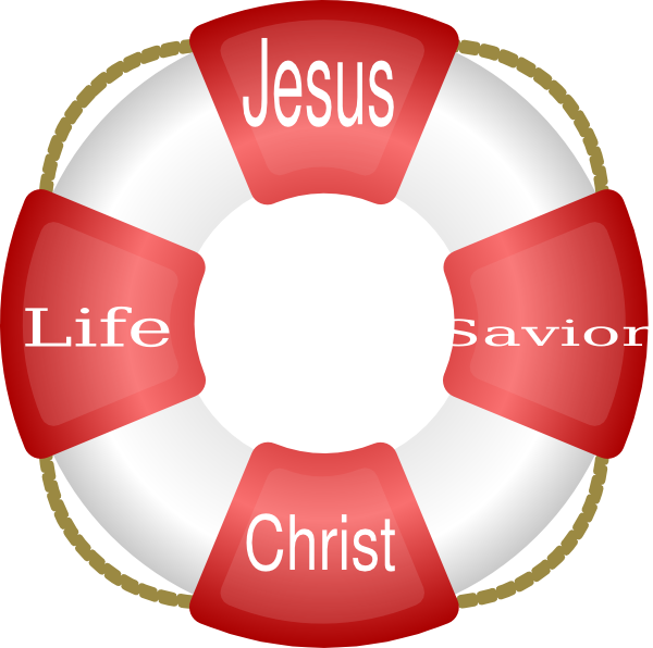 Jesus Is A Life Saver - Nautical Clipart (600x596)