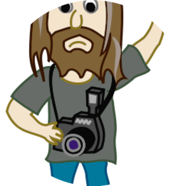 Hall Of Science Clipart - Hippy Photographer 1 Inch / 25mm Pin Button Badge Camera (640x640)