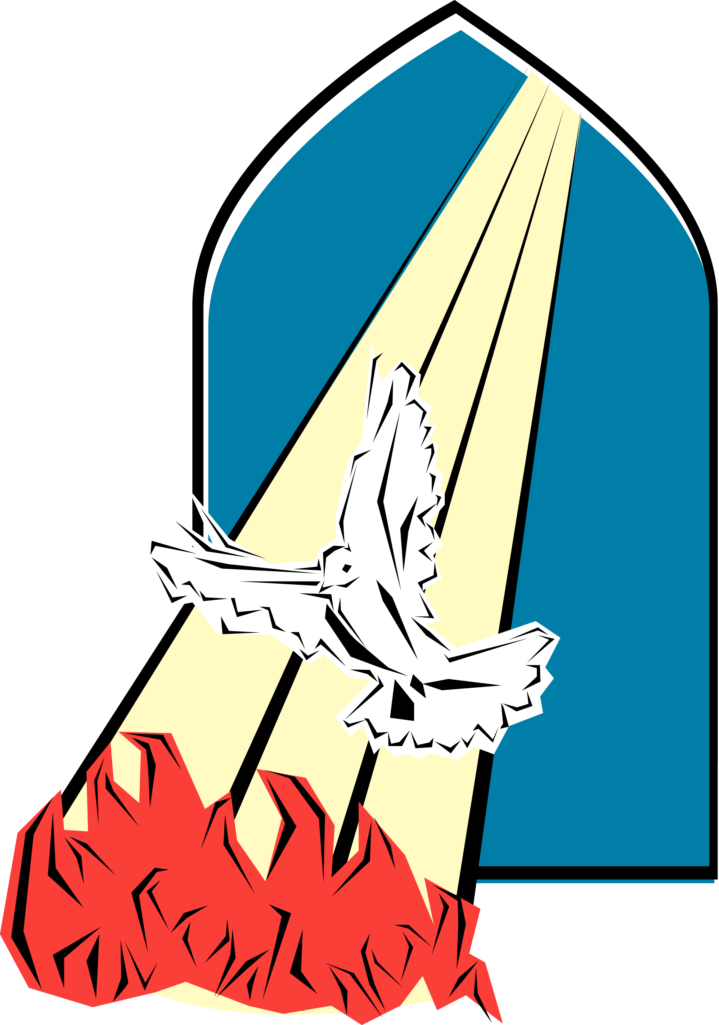 Art Clip Pentecost Holy Spirit - Pentecost Clip Art (2317x3300)