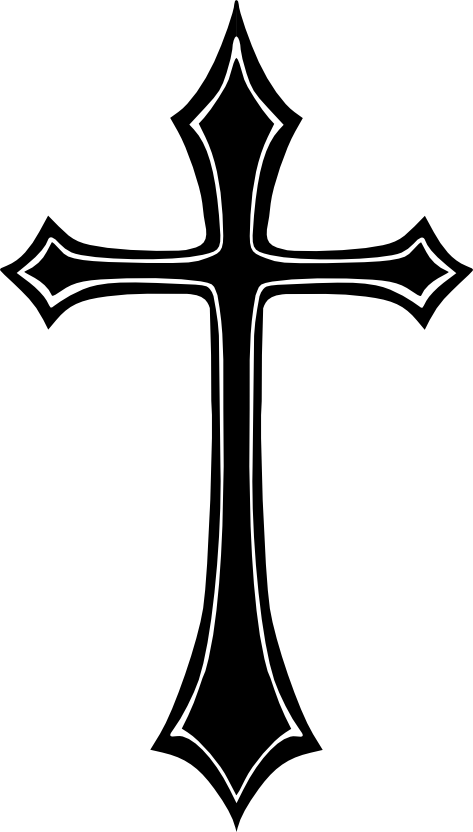 Gothic Cross By Vashkranfeld - Gothic Cross Png (473x832)