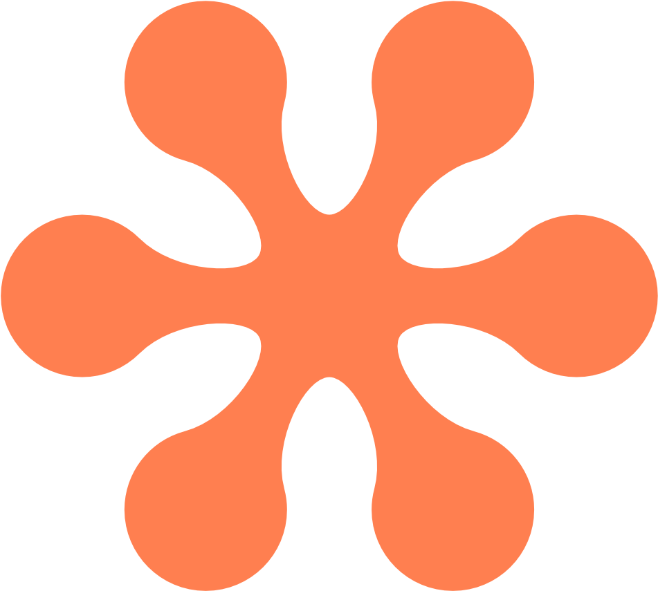 Coral Clip Art - 70's Flower Clip Art (999x990)