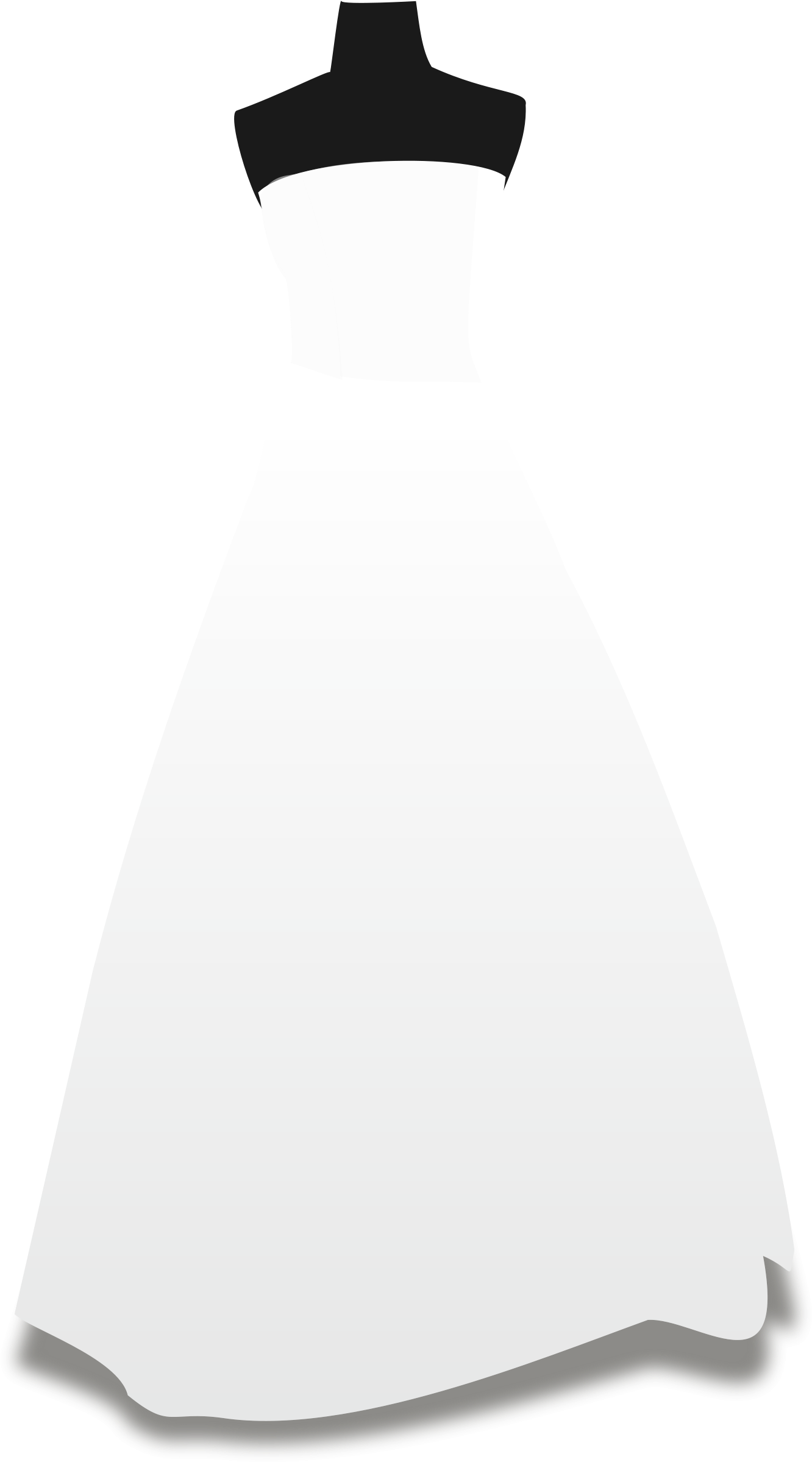 Friends - Wedding Dress Clipart No Background (1347x2400)