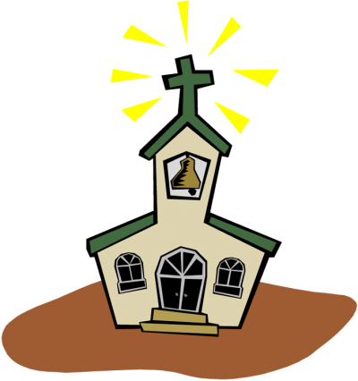 Church Building Clip Art Free Clipart Images - Church Clipart Png (400x426)