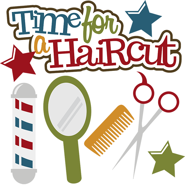 Youth Haircut Fundraiser - Time For A Haircut (648x651)
