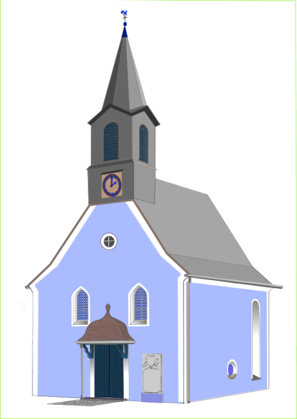 Church With No Background - Chapel (600x845)