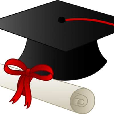 Graduation Sunday - Graduation Cap And Diploma Cartoon (400x400)