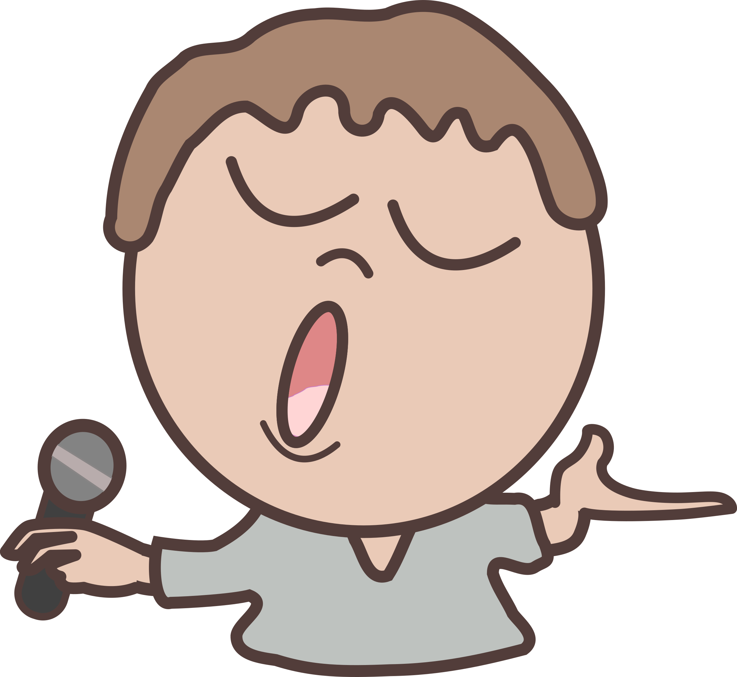 Briarwood's Got Talent - Karaoke Clipart Transparent (2400x2204)