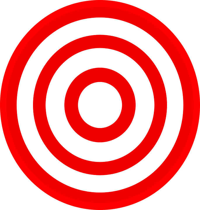 Target Clip Art At Clker Com Vector Clip Art Online - Icon Png Circle (685x720)