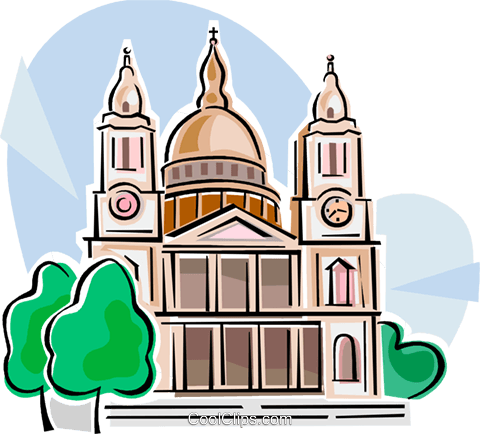 Paul Cliparts - St Paul's Cathedral Clipart (480x434)