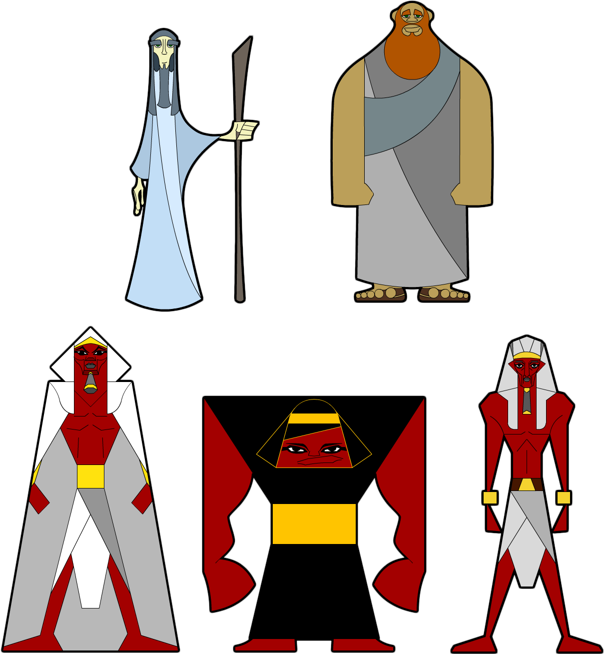 Charecter Design For Exodus Game - Passover (1409x1329)