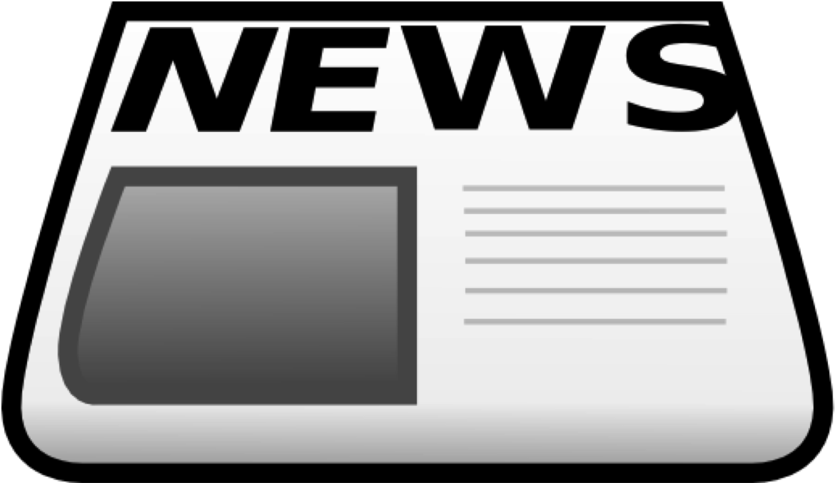Library News Clip Art - Newspaper Clip Art Png (1205x676)