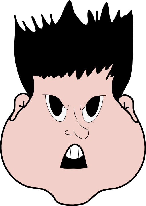 Angry Boy Clipart I2clipart Royalty Free Public Domain - Clip Art (512x724)