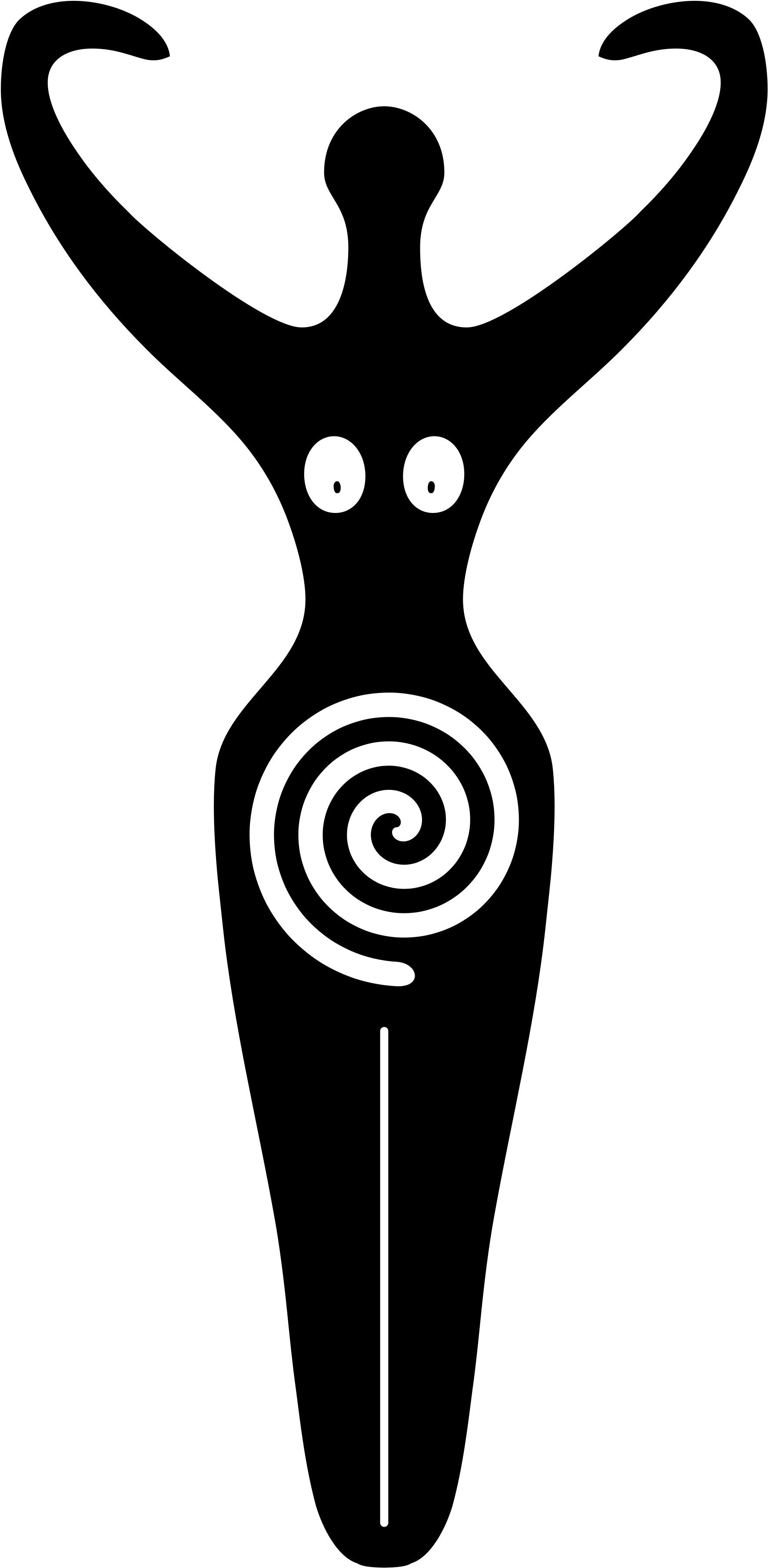 Pagan Clipart Polytheistic - Bia Greek Goddess Symbol (2000x3750)