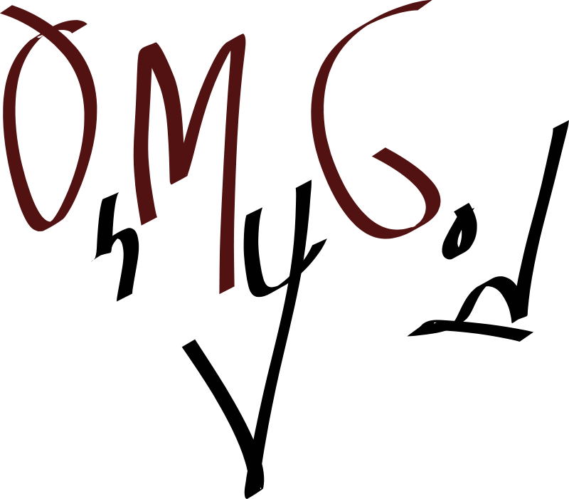 Free Cartomix - Clip Art Oh My God (856x750)
