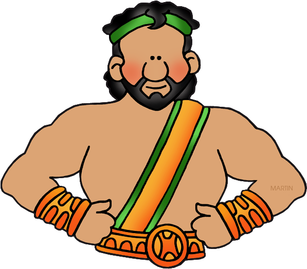 Ancient Greek And Roman Gods, Characters And Creatures - Hercules Kids (648x540)