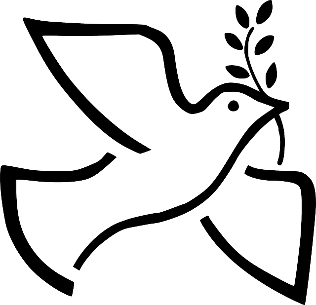 Peace Dove Clipart God - Peace Symbols (640x618)