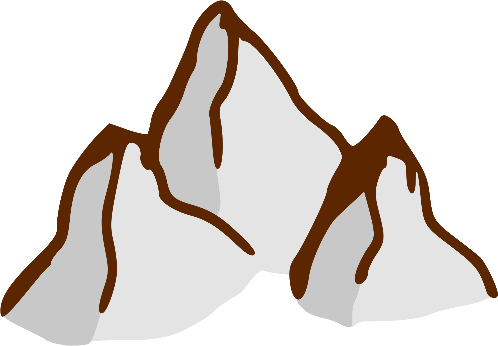 Mountain - Mountain Clip Art (2400x2400)
