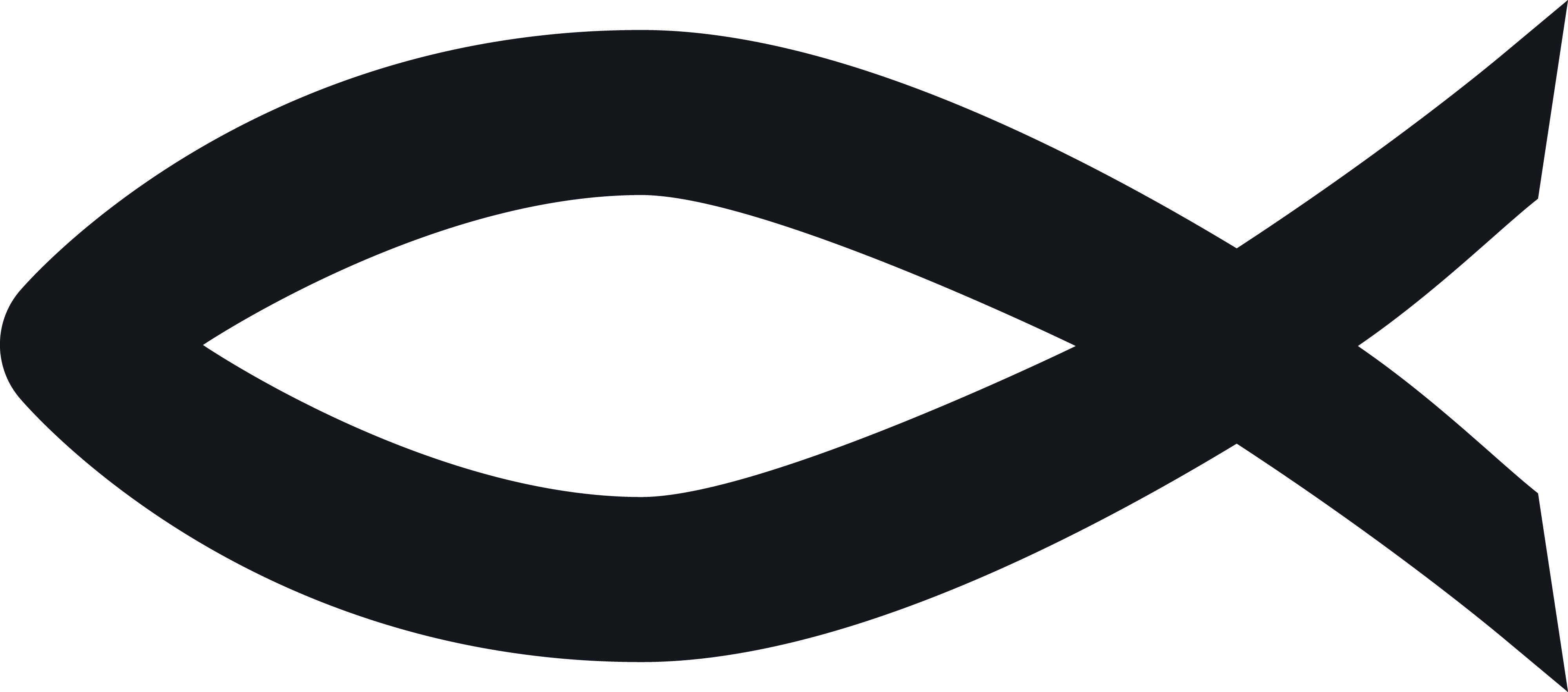 Free Clipart Of A Christian Fish Ichthys - Ichthys Fisch (4000x1766)