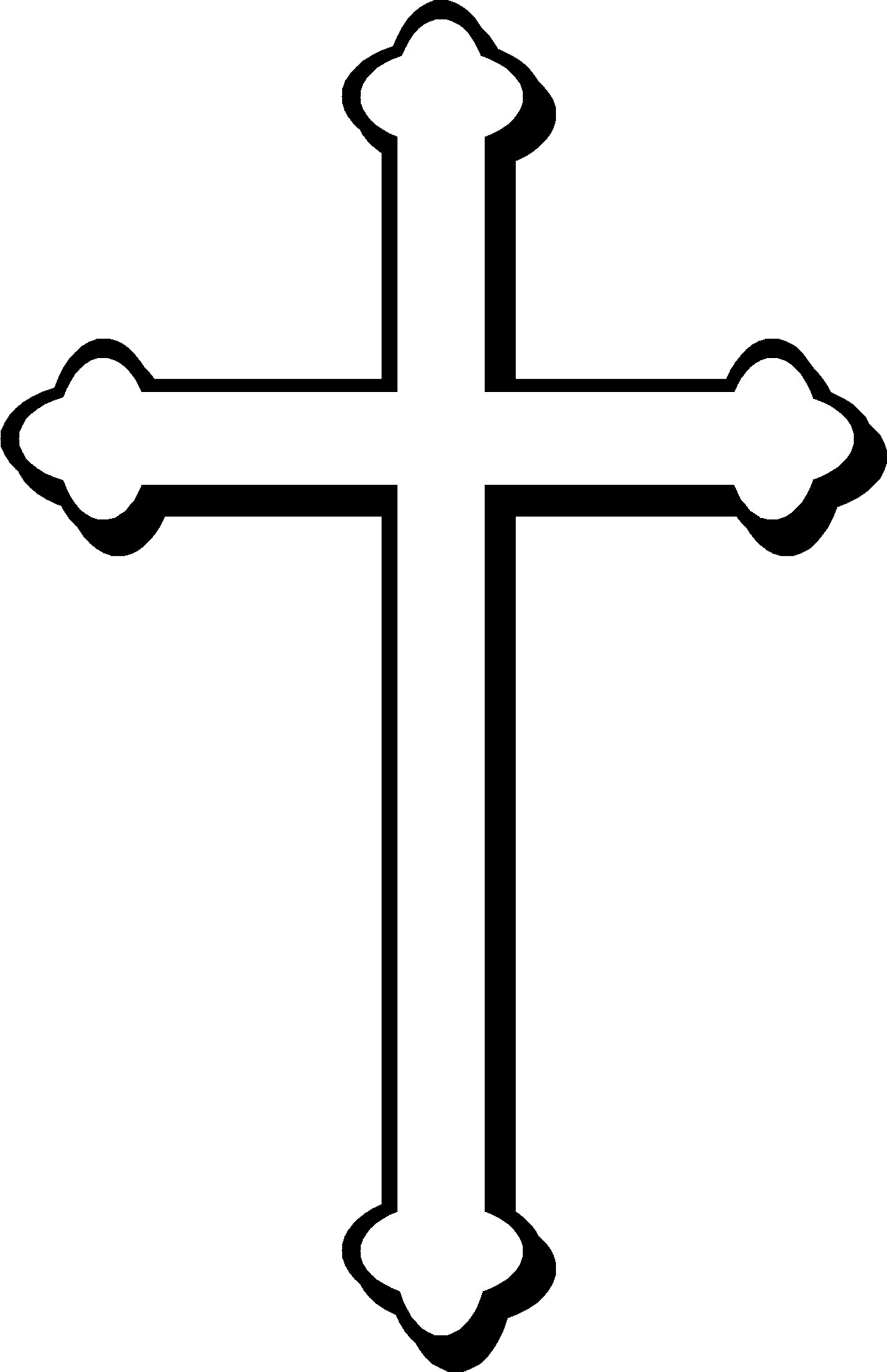 Christian Cross Png - Christian Cross (1281x1981)