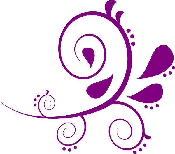 Jumpsuit Clipart Purple Paisley Clipart - Free Paisley Clip Art (600x529)
