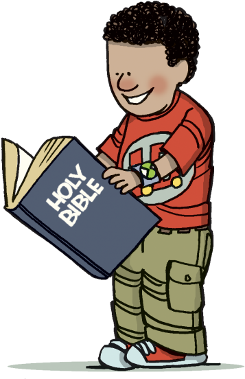 Free Bible Clip Art Images Clipartix - Reading Bible Clip Art (400x563)