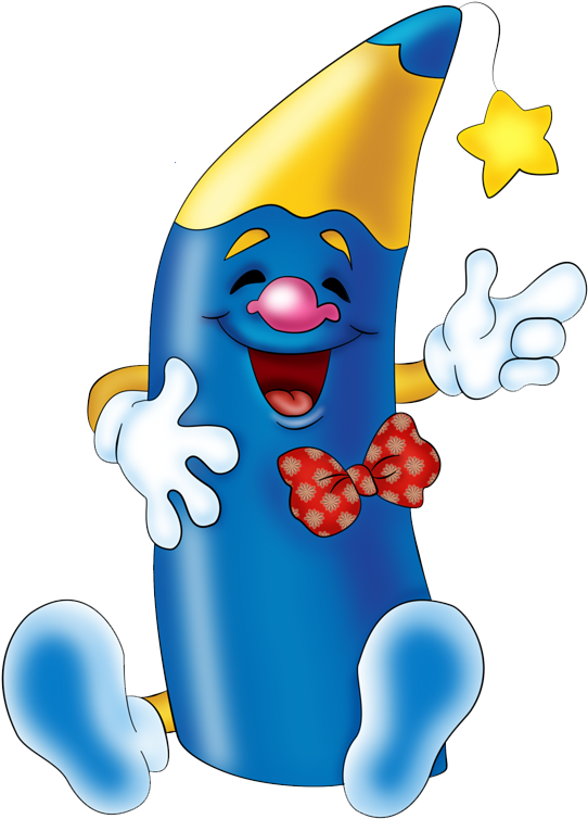 Clip Art Schoolclip - Crayons Character Clipart (600x800)