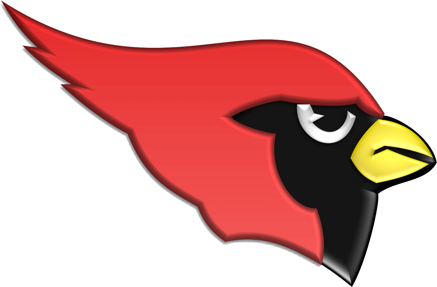 Cardinal Clipart Logo - Harlingen High School (1500x1500)