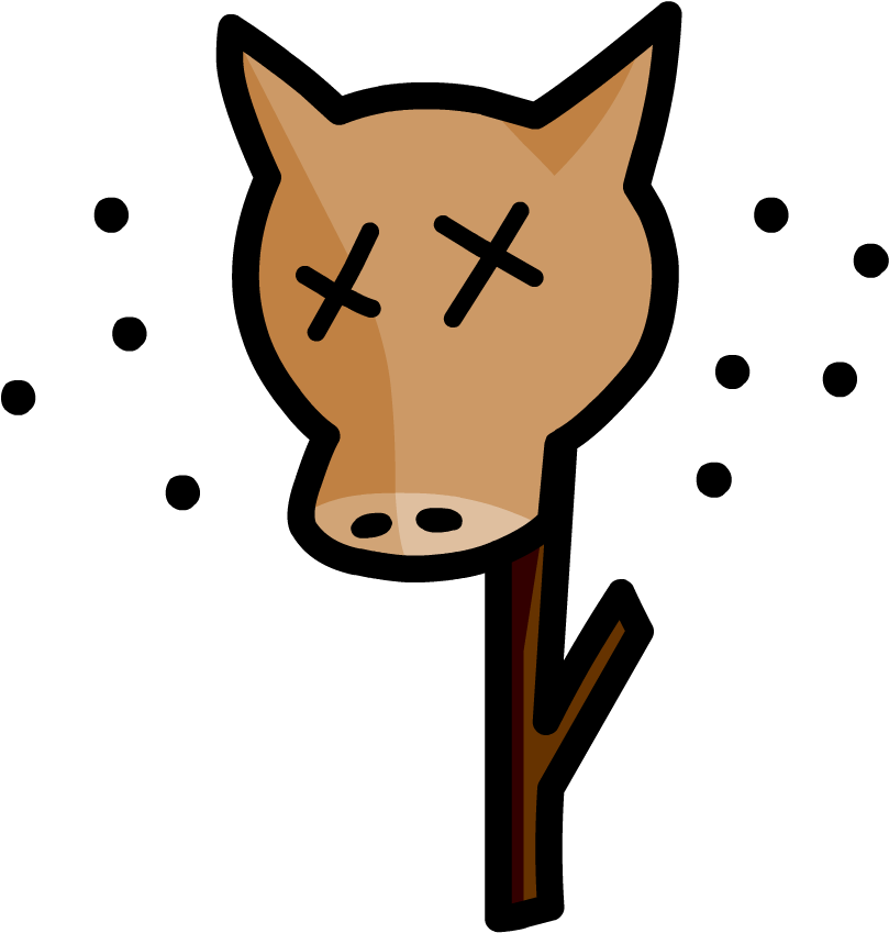 Lord Of The Flies Pig Head (880x880)