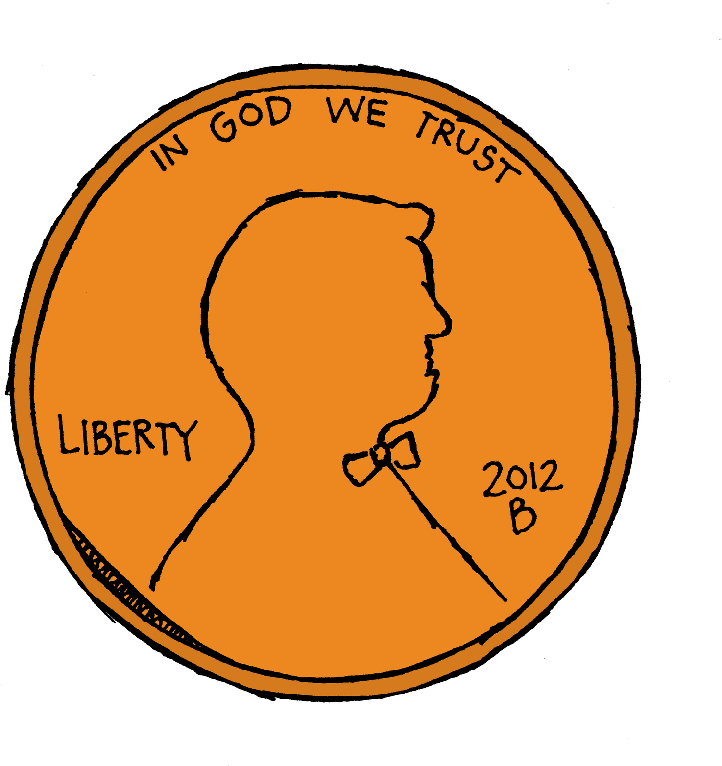 Dime Penny Clip Art Image - Penny Clipart No Background (1576x1600)