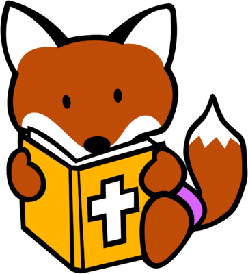 Man Reading Bible Clipart - Fox Clipart (363x400)