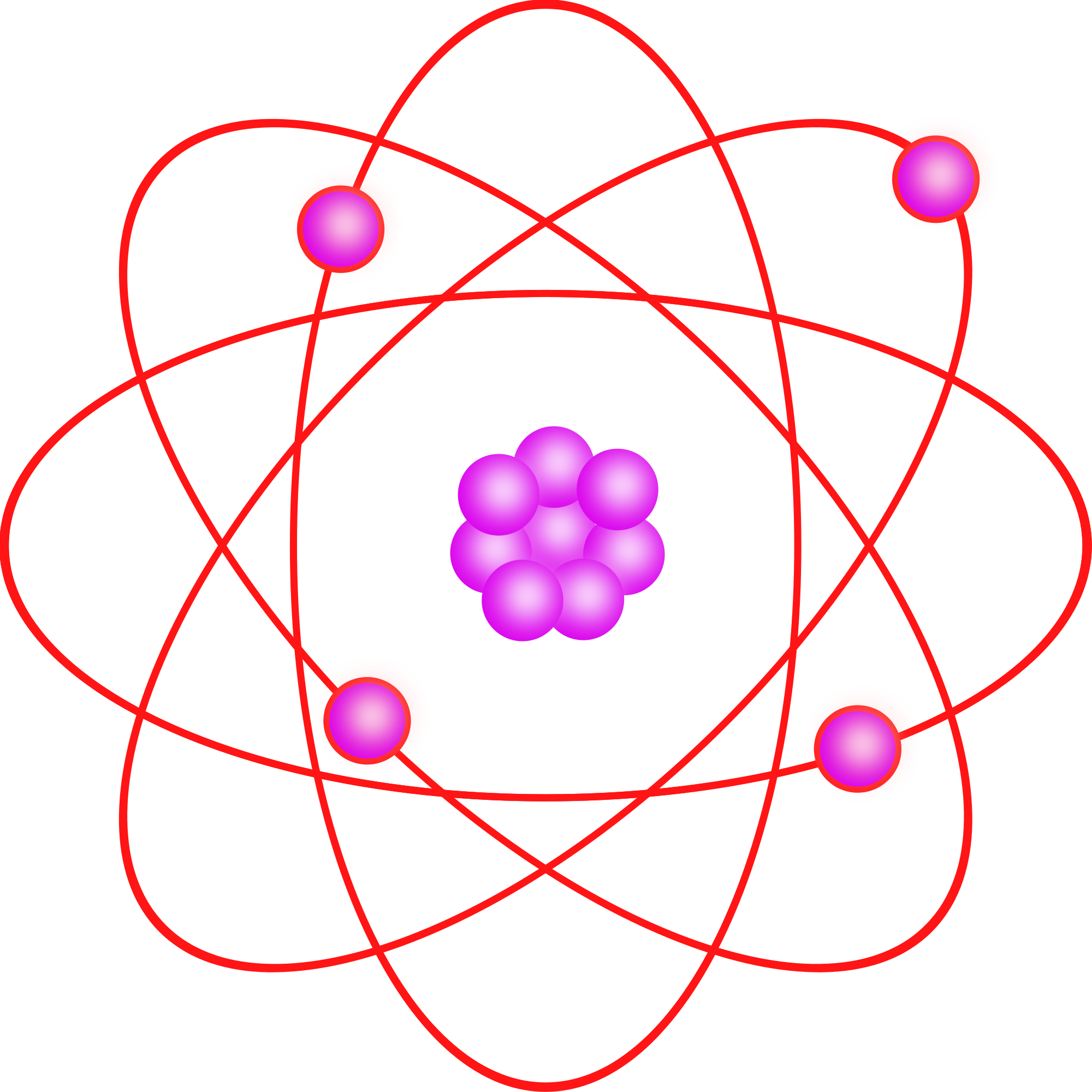 Image Of Atom Clipart Physics Clip Art - Atom Clipart (2000x2000)