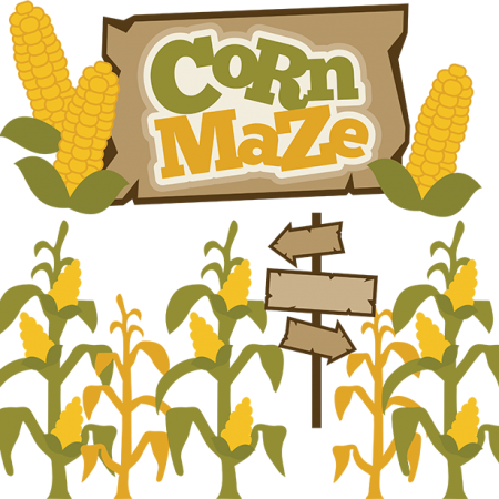 Senior Youth Group Corn Maze And Lock In Second Presbyterian - Corn Maze (450x450)