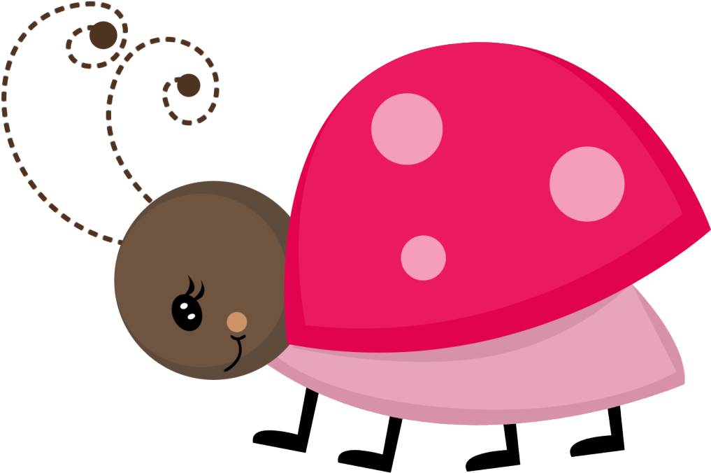 Church Nursery - Pink Ladybug Clipart Png (1350x1080)