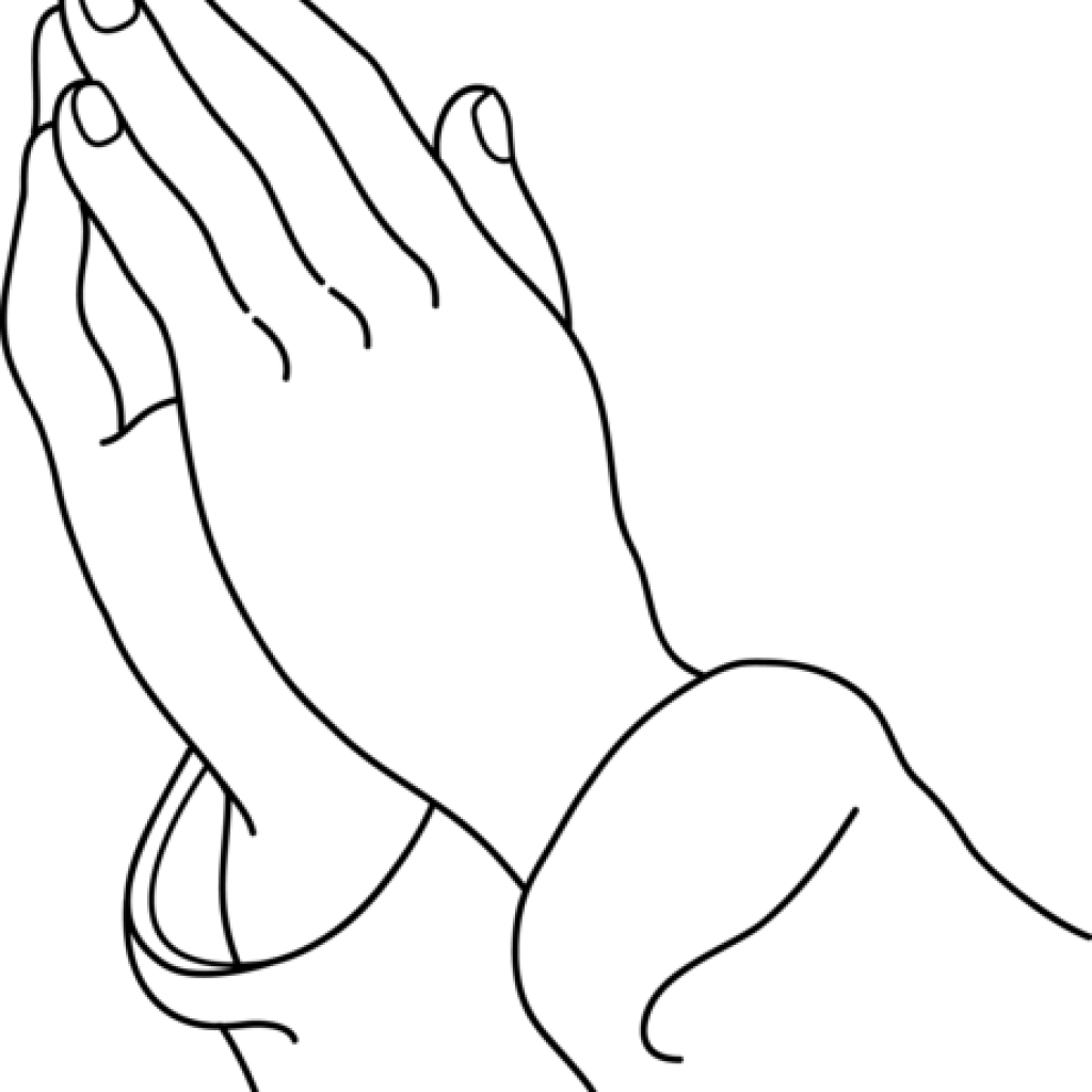 Praying Hands Clipart Praying Hands Clipart 9 Clipartix - Prayer Hands Png White (1024x1024)