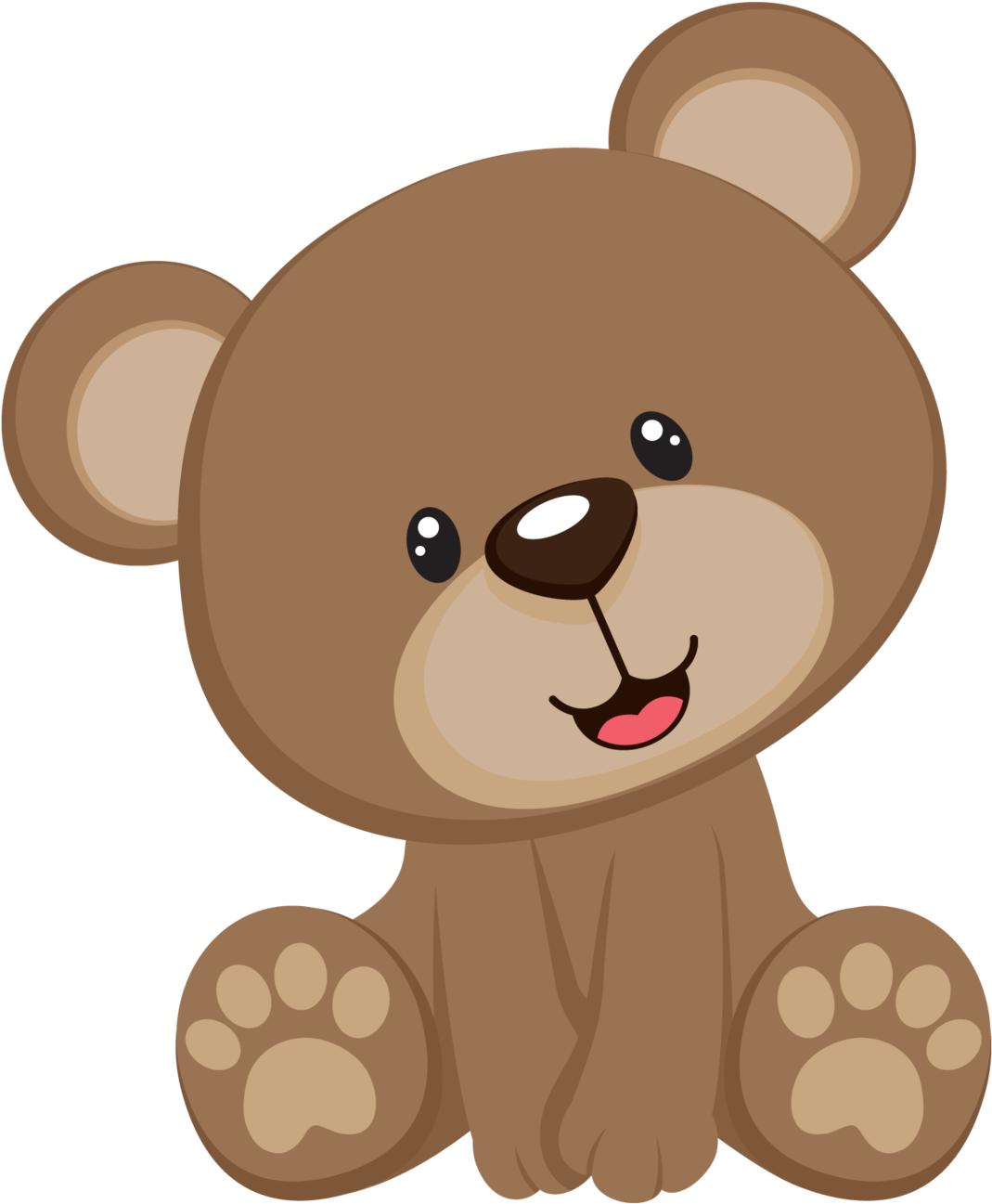 Tubes Ursinhos Baby Shower Babies, Bears And Teddy - Teddy Bear Clipart Png (1080x1311)
