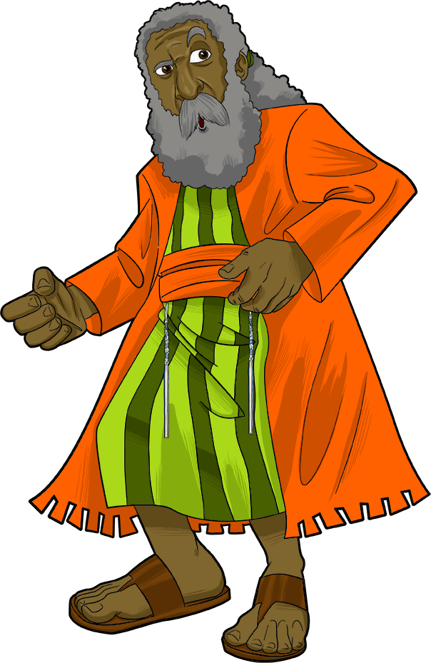 Bible Stories For Kids - King Cyrus Clip Art Transparent (604x929)