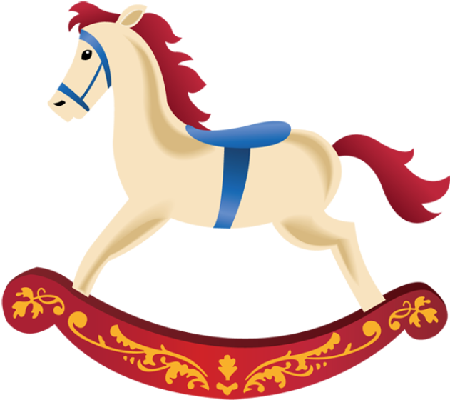 Toys, Toy Horse Clip Art (640x590) Png Clipart Download