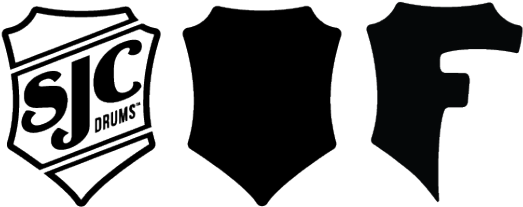 Black And White Lds Temple Cliparts - Sjc Drums Logo (540x263)