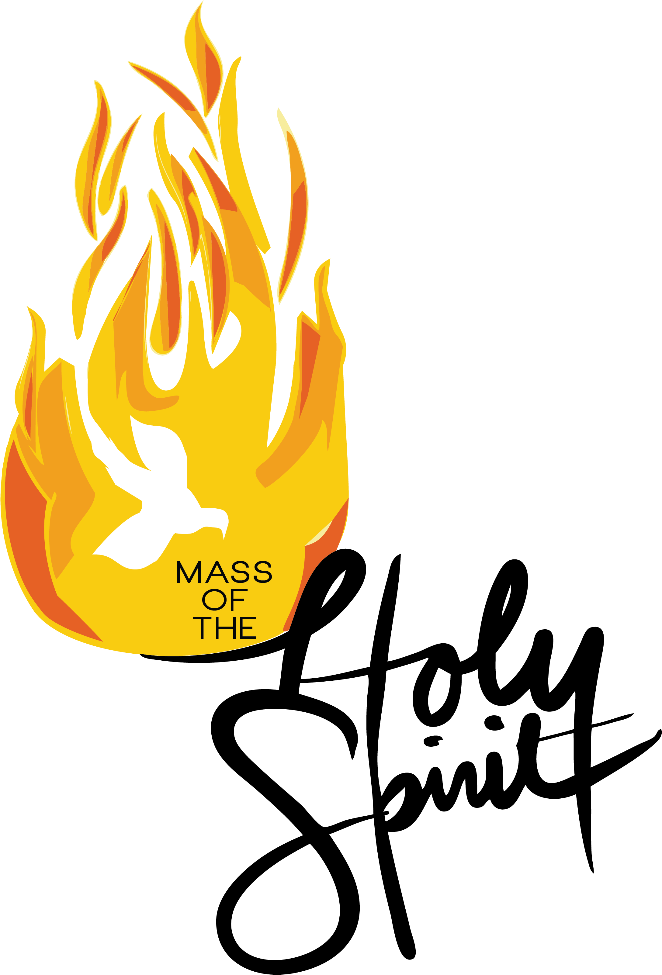 Mass Of The Holy Spirit, - Mass Of The Holy Spirit (2550x3300)