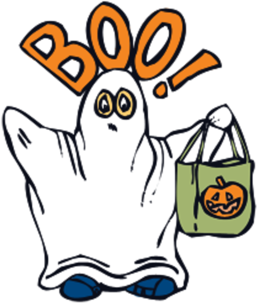 Boo Ghost Clipart - Clip Art Ghost Boo (600x600)