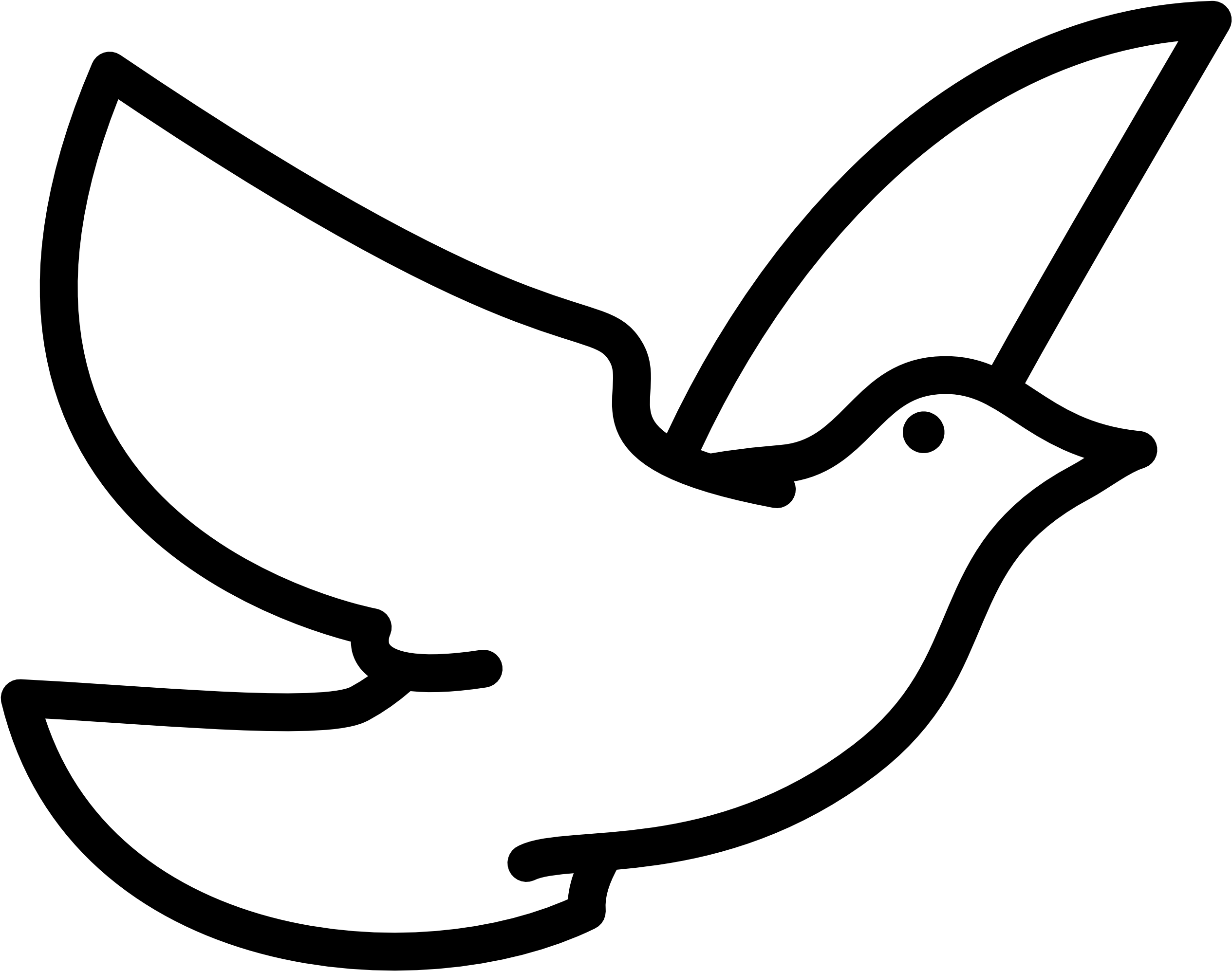 Dove Cliparts - Bird Clipart Black And White (2555x2022)