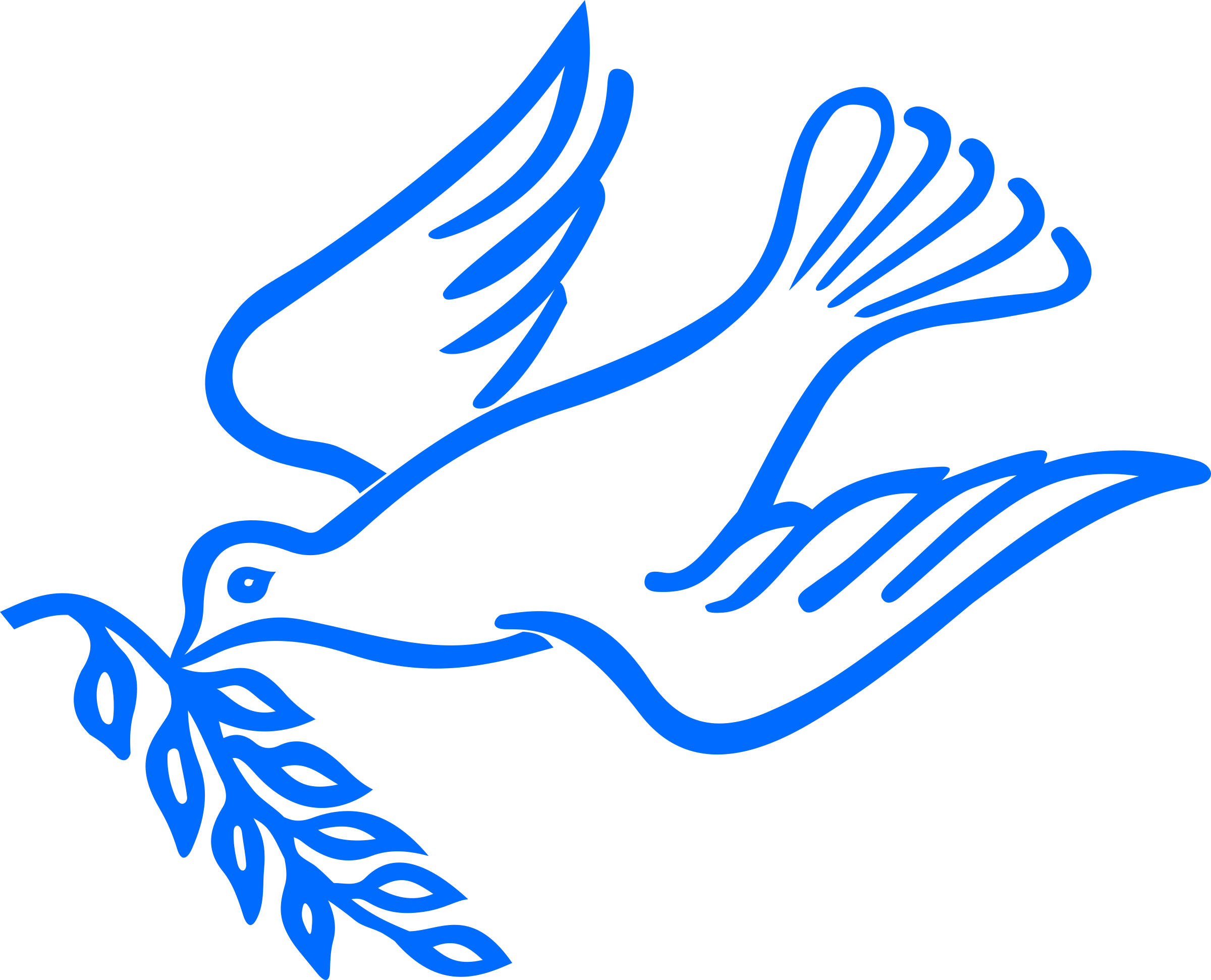 Clipart - Dove Of Peace Png (2400x1942)